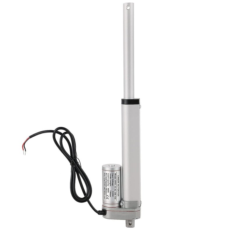 MYFULLY Electric Stroke Linear Actuator | DC 12V Heavy Duty 6'' Linear Actuator Motor with Mounting Bracket 900N(202lbs) Max. Lift 10mm/s for Auto Car RV Electric Door Opener (150MM Stroke Length, 1) - Image 1